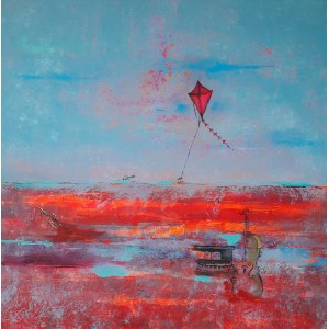 Karina GÓRA (b. 1973), Seaside swing, 2023