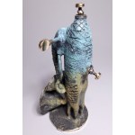 D.Z., Elephant (Bronze, height 29 cm)