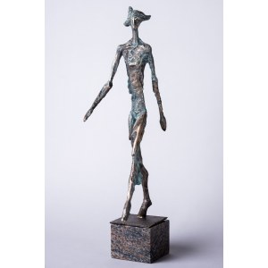 Krzysztof Brzuzan, Chôdza (bronz, výška 56 cm)