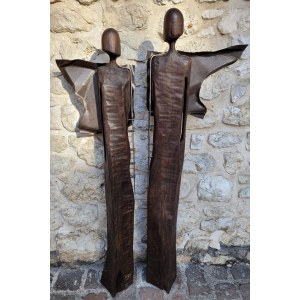 Charles Dusza, Pair of Angels (height 151 cm)