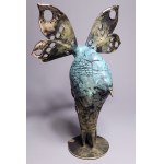 D.Z., Elephant-Motile (Bronze, height 39 cm)