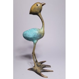 I.K., Ptak-Mango (Brąz, wys. 39 cm)
