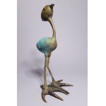 I.K., Vogel-Mango (Bronze, Höhe 39 cm)