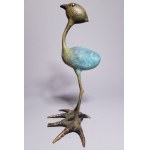 I.K., Vták-Mango (bronz, výška 39 cm)