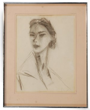 Zygmunt MENKES (1896-1986), Portret młodej kobiety, ok. 1950