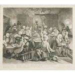 William HOGARTH (1697-1764), Zestaw 8 grafik