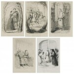 Antoni ZALESKI (1824-1888) - ?, Zestaw 5 grafik z: Marya. 