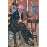 Zygmunt SCHRETER (1886-1977), Studium postaci - Kobieta na krześle