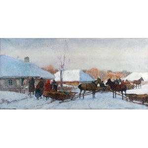 Adam SETKOWICZ (1875-1945), Motyw zimowy