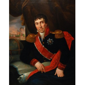 Jan WOJNAROWSKI (1815 - ?), Portret Generała Stanisława Wodzickiego