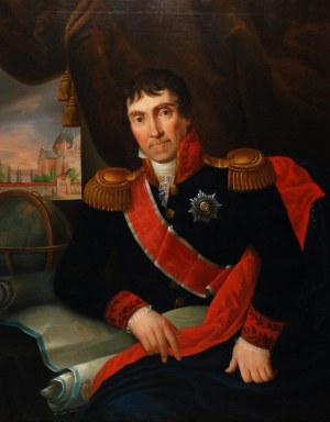 Jan WOJNAROWSKI (1815 - ?), Portret Generała Stanisława Wodzickiego