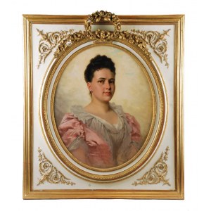 Władysław BAKAŁOWICZ (1833-1903), Portret damy