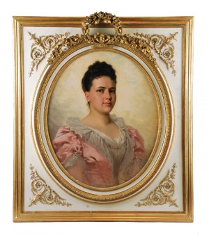 Władysław BAKAŁOWICZ (1833-1903), Portret damy