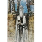 Maciej LACHUR (1927-2008), Rabin przed rozstrzelaniem, 1970