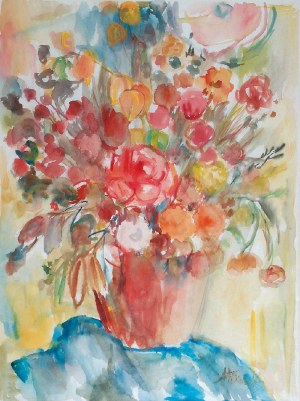 Aleksandra Olga WNĘK (ur. 1913), Kwiaty w wazonie