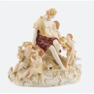 KPM - Królewska Manufaktura Porcelany w Berlinie, Grupa figuralna mitologiczna - Diana i Akteon (?)