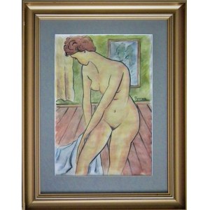 Tymon Niesiołowski(1882-1965),Standing nude
