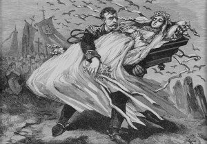Juliusz KOSSAK (1824-1899), Zamiast wesela Mohorta i Anny – pogrzeb!