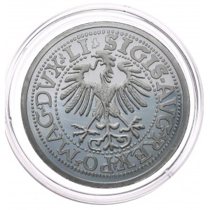 Półgrosz litewski Zygmunta Augusta, 1 oz, uncja Ag 999