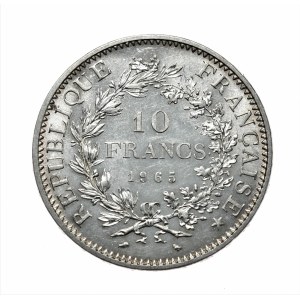 France, 10 francs, 1965.