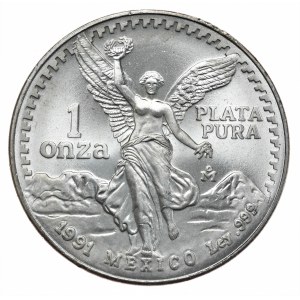 Mexiko, Libertad, 1oz, 1991.