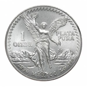 Meksyk, Libertad, 1oz, 1990r.