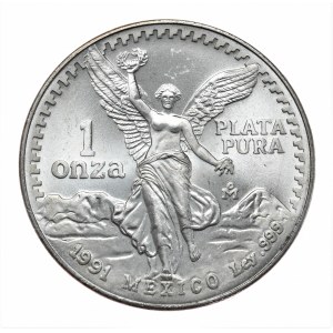 Meksyk, Libertad, 1oz, 1992r.