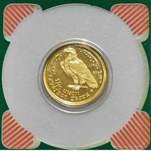 Poland, 1/10 oz gold, Bielik, 1996.