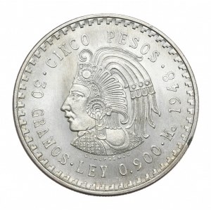 Mexico, 5 pesos, 1948 (1)