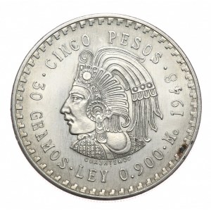 Mexico, 5 pesos, 1948 (3)