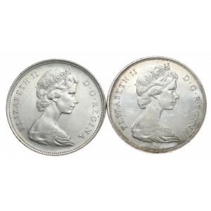 Canada, 1 Dollar, 2pc. 1965r. 1966r.