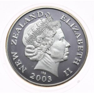 Nowa Zelandia, 2003r., Władca Pierścieni, Ag/Gold