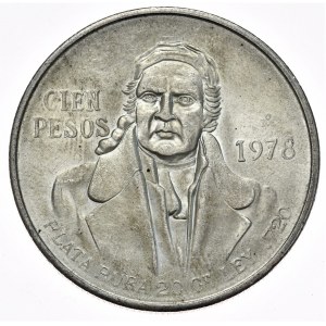 Mexiko, 100 peso, 1978.