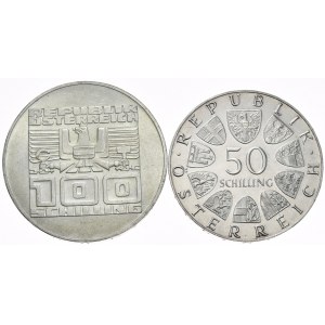 Austria, 50 i 100 Szylingów