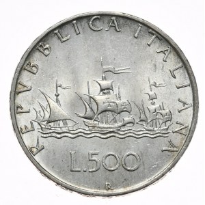 Taliansko, 500 lír, 1959.