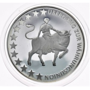 Medaillensatz - Einführung der Euro-Münzen 12tlg.