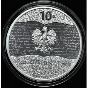 Poland, 2021, PLN 10, Constitution