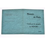 Frankreich, 1979. PIEFORT, 50 Francs