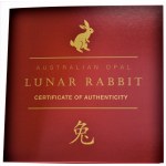 Australia, Lunar Opal, Year of the Rabbit, 2023.