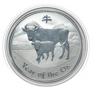 Australia, Year of the Bull 2009, 1 oz, 1 oz Ag 999