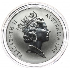Australia, Kangaroo 1997, 1 oz, 1 oz Ag 999