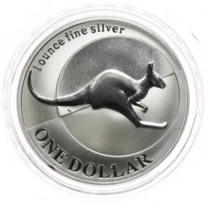 Australia, Kangaroo 2004, 1 oz, 1 oz Ag 999
