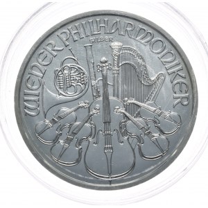 Österreich, 1,5 € 2015 Wiener Philharmoniker, 1 Unze, Ag 999 Unze