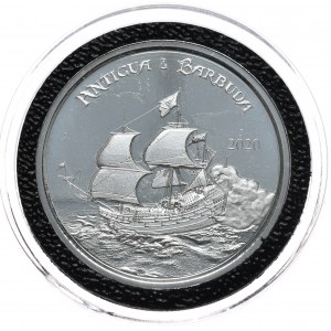 Antigua &amp; Barbuda Silbermünze, 2020, 1 Unze, Ag 999 Unze