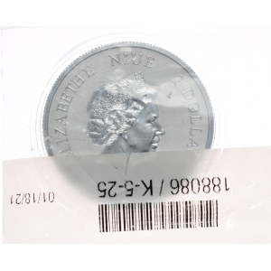 Stříbrná mince Nebeská zvířata Bílý tygr, Niue, 1 oz, Ag 999 unce