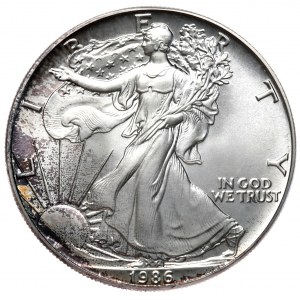 USA, dolar Liberty Silver Eagle 1986, 1 oz, uncja 999 AG