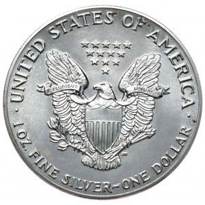 USA, Liberty Silver Eagle 1987 dolár, 1 oz, 999 AG unca