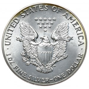 USA, Liberty Silver Eagle 1988 dolár, 1 oz, 999 AG unca