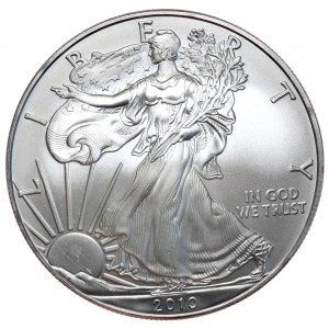 USA, Liberty Silver Eagle 2010 Dollar, 1 Unze, 999 AG Unze,