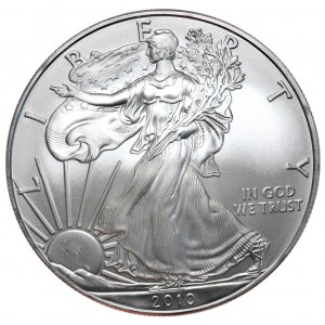 USA, Liberty Silver Eagle 2010 dolar, 1 oz, 999 AG unce,